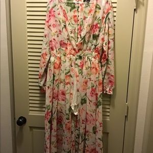 Floral shorts Romper